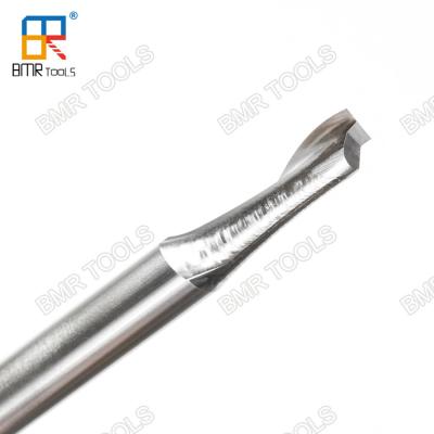 China BMR TOOLS Wholesales 8mm HSS/Co Single Flute bright finishing Aluminum Cutter for sale