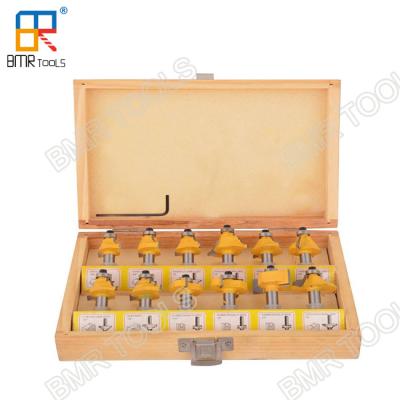 China High Performance 8 MM Classic Router Bit Set Most Uses able In 12 Shapes Rotary Tool  from BMR TOOLS for sale