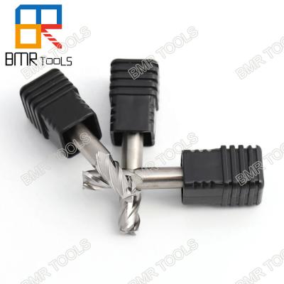 China BMR TOOLS 8.0mm with 10mm shank HSS 6542 square end mill cutter 4flute DIN844 standard for metal milling for sale