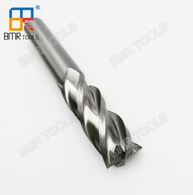 China BMR TOOLS 18mm with 16mm shank HSS 6542 square end mill cutter 4flute DIN844 standard for metal milling for sale