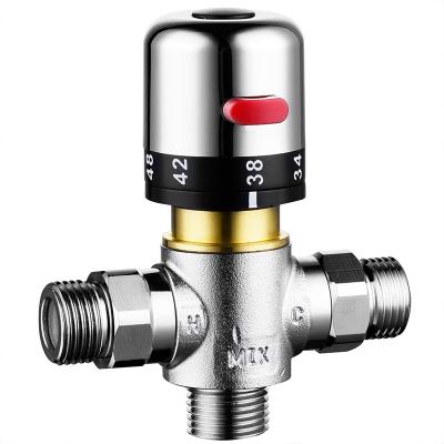 China General Brass Three Way Thermostatic Mixing Valve for sale