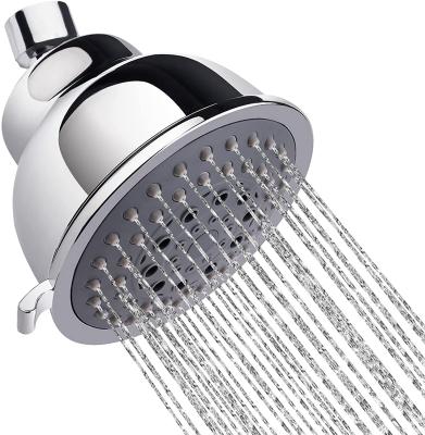 China Without Switch Hot Sales Rain Shower Head 5 High Pressure Spray Setting Detachable Showerheads Machine Free Installation for sale