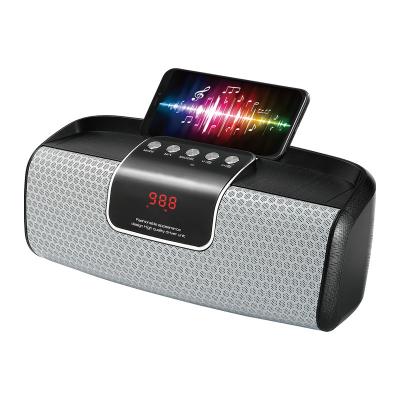 China Wholesale Portable Wireless Mini LED Flashing Light USB Speaker Sound Box Wireless Blue Tooth for sale