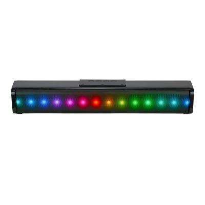 China Led flashing light 10W LED light wireless speaker soundbar speaker soundbar ready goods fast shipping for sale