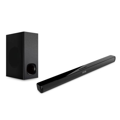 China Wholesale Home Audio Bar TV 2.1 Wireless Soundbar System Sounds With Subwoofer Active Speaker Multimedia Home Theater Wireless System for sale