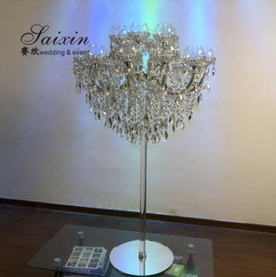 China 11 Arm Crystal Candelabra for sale