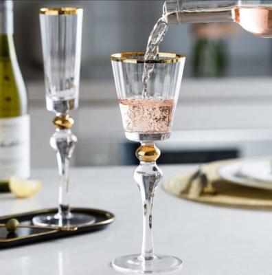 China Glass Wine Goblet Champagne Glasses Party Wedding Glassware for sale