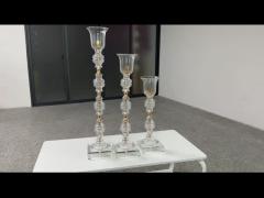 Factory Wholesale 3 Pcs Tall Set New Candle Holder For Wedding Event Table Decor