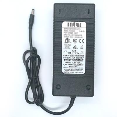 China Conveient Li-ion Battery Charger 42v 42volt 18650 Lithium Batteries Chargers Safe AC To DC Power Supply for sale