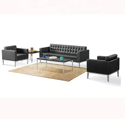 China Modern 1+1+3 Sofa Set Office Furniture Customize Leather Sofa Sets Sectional Sofa for sale