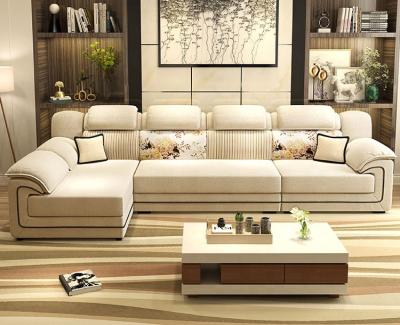 China European Scenographies of Sofa Sets Jacquard Fabric Sofa Living Room Furniture Adjustable (Size) for sale