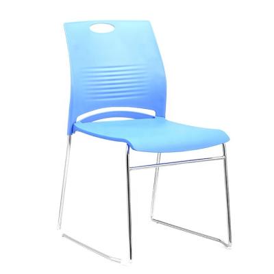 China Stackable Modern Plastic Office Chair Office Furniture Meeting Chair Plastic Training Chairs for sale