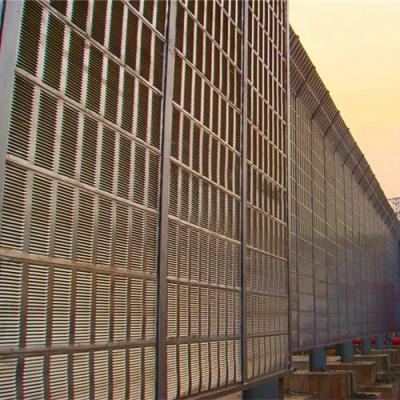 China High Stability Wall Acoustic Barrier Insulation Acrylic Aluminum Noise Barrier Panel for sale