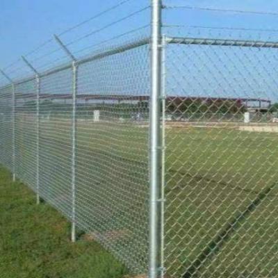 China Plain Weave Chain Link Fence for sale