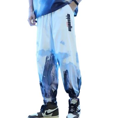 China Anti-static New Product Hot Selling Jogger Hip Hop Snow Mountain Cargo Unisex Pants for sale