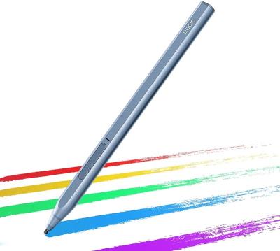 China Digital Level Magnetic Aluminum Touch Screen Body Ball Pen+Touch+LED Function 4096 Attachment Active Stylus Pen for Surface Pro Pencil for sale