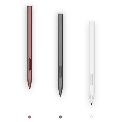 China Custom Aluminum Capacitive Stylus Pencil Metal Tablet Logo Active Stylus Pen For Studio Book Outdoor Hub 1/2 for sale