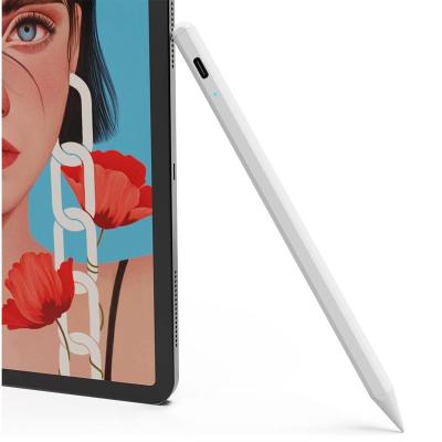 China High Sensitive Fast Capacitive POM Material Pencil Tip Drawing Stylus Pen Charging Stylus Pen for iPad for sale