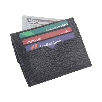 China Slim Leather Coin Purse Wallet Casual Slim Leather Coin Purse Wallet Fashion/Casual RFID Credit Card Holder Pu Business Card Holder For Men for sale