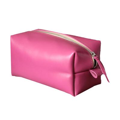 China Fashion Trendy Cosmetic Bag PU Leather Women Make Up Pouch Organizer Bag Waterproof Cosmetic Bag for sale