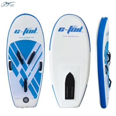 China Enjoy a wonderful surfing experience unisex surfers must have newly upgraded inflatable hydrofoil sip board efoil surfing board for sale