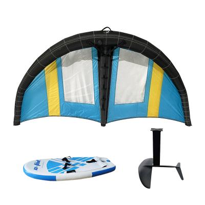 China Aluminum Comic Panel Kitesurfing Wing Paddle Unisex Surfing Hydrofoil Windsurf Sport Suit for sale