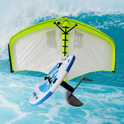 China Unisex Customized 3 Pieces Hydrofoil Set Carbon Wings Wing Foil Kitesurfing Inflatable Surf Board for sale