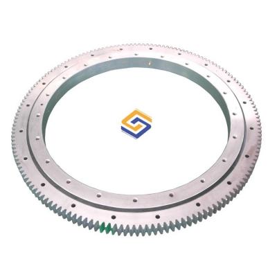 China Four Point Contact QND.800.20 Internal Gear Slewing Single Row Ball Ring For Welding Posioner for sale