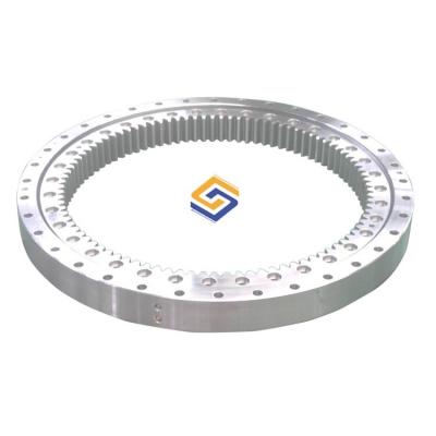 China 073.20.855 Double Row Ball Ball Type Double Row Slewing Gear Internal Ring Bearing For Platform Crane for sale