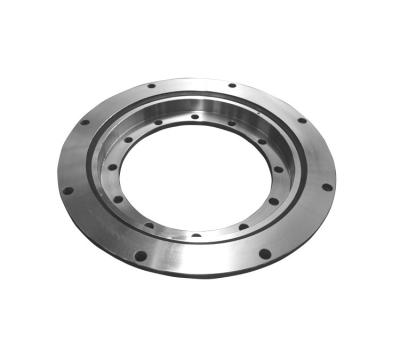 China Four Point Contact WD-230.20.0544 Non Gear Thin Type Slewing Ring Section Flange Bearing for sale