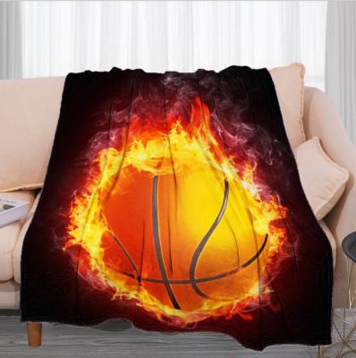 China Digital Printing Polar Fleece Blanket With High Warm Retention for sale