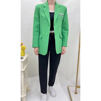 China Best Selling High Quality Office Women Solid Color Women's Blazer Breathable Short Blazer Fashion for sale