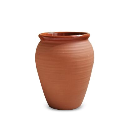 China Wholesale Ceramic Terracotta Coffee Mug Tea Mug Sustainable Terracotta Embossed Drink Mug for sale