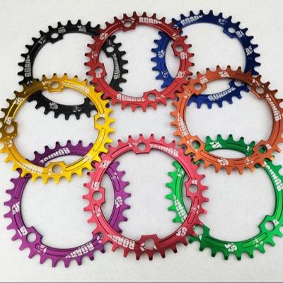 China AL 7075 AL7075 Mountain Bike Chain Wheel Sprocket 32T / 34T / 38T / Doodlebike for sale