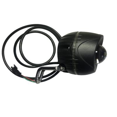 China Electric Bicycle LED Headlight 36V/48V/60V Bike Light With Horn DoodleBike DLT.F01 for sale