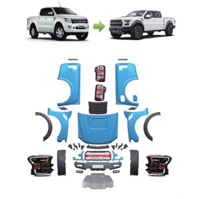 China FORRanger Accessories 2012-2021ranger Pickup Upgrade f150 Plastic Full Body Kit for sale