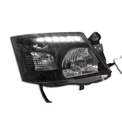 China ABS mini caravan nv350 E26 HID chrome and black head lamp for sale