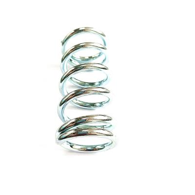 China Coil Maker Custom Heavy Duty Square Wire Coil Pressure Brake Flat Spring With Zinc Plating for sale