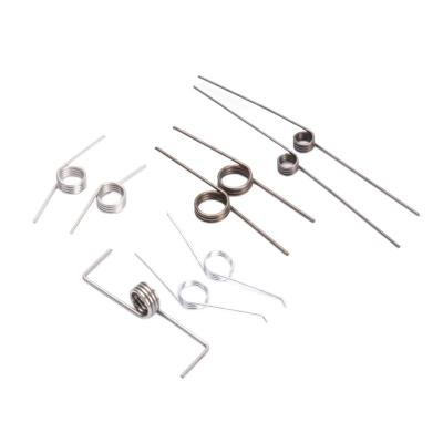 China Custom Coil Various Angle Small Spring Clip Miniature Torsion Spring Assortment for sale