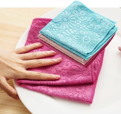 China Viable Running Microfiber Kitchen Towel, Hot Sale Microfiber Cloth Microfiber Cleaning Cloth 10pcs mikrofibra Kitchen Towel for sale