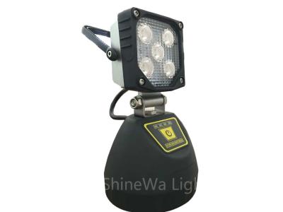 China 5x3W Rechargeable Led Work Light IP65 Waterproof Brightest Portable Work Light for sale