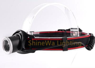 China 90 Degrees Adjustable High Lumen Led Headlamp , Top Rated Focusing Led Headlights for sale