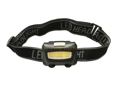 China Black High Lumen Led Headlamp Powerful Ultra Bright COB LED Battery Headlight for sale