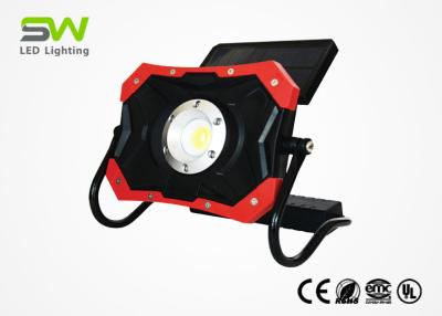 China Luz solar al aire libre del trabajo del LED, DC rojo que carga la luz recargable solar en venta