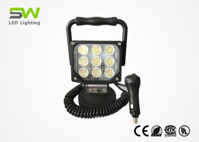 China Black Color 12 Volt Handheld LED Work Light Powered By DC Car Cigar Lighter for sale