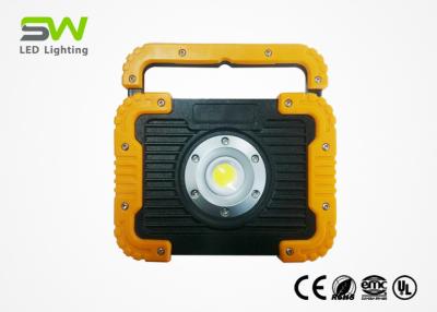 China Yellow Color LED Rechargeable Cordless Work Light USB Output Regular Design for sale