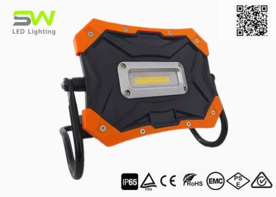 China Cordless Rechargeable 10 Watt Rectangle Cob Work Lights 900 Lumen for sale