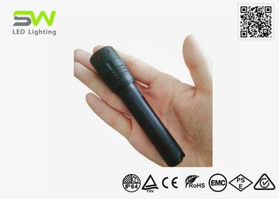 China Aluminiumlichaam 230 Lumen Mini Zoomable Led Flashlight aa van Op batterijen Te koop