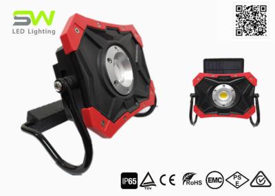 China 10W 1000 Lumen Portable Solar USB Rechargeable Magnetic Led Work Light for sale