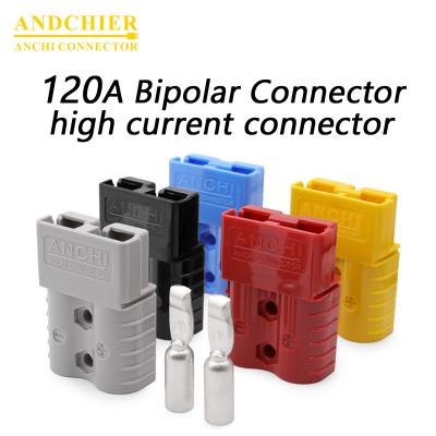 China Battery The factory supplies anderson style Power plug 120A 600V high current power battery connector for sale